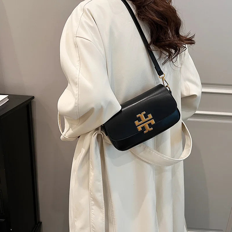 Handbag French Retro Tote Bag Fashion One-Shoulder Diagonal Bag Exquisite High-Quality Portable Small Square Bag Gifts