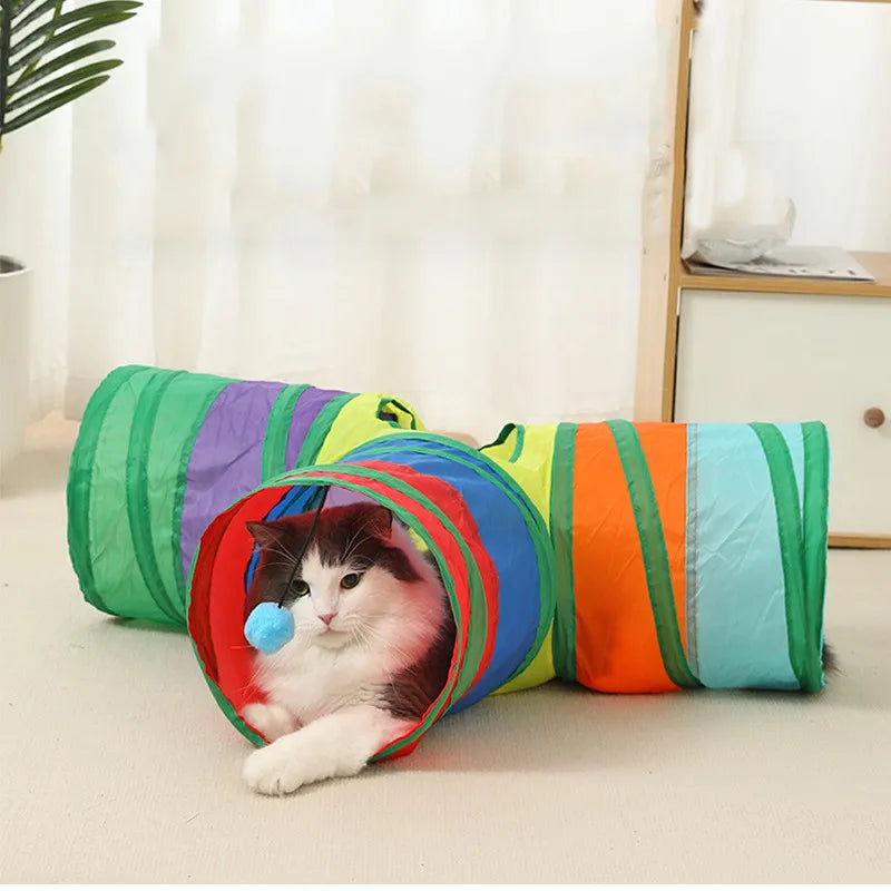 Cat Tunnel Foldable Toy Breathable