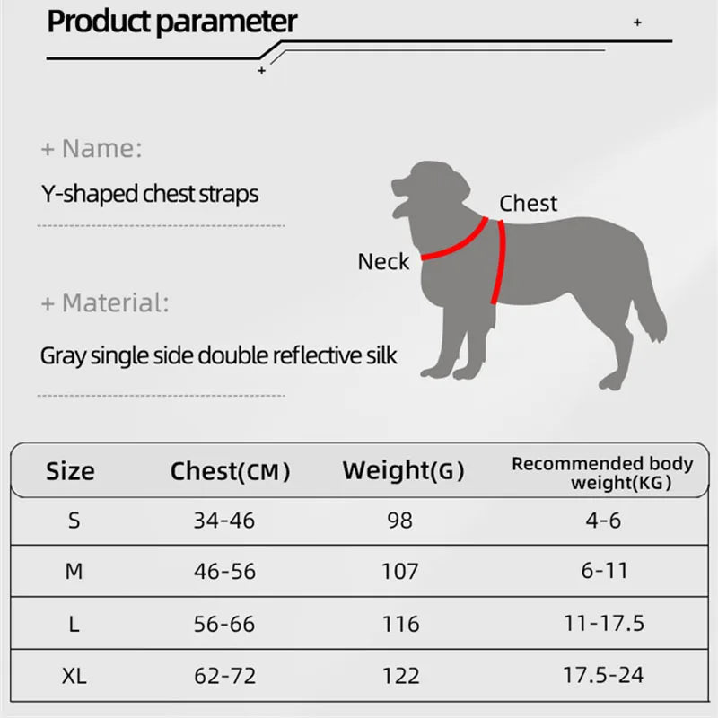 Y Harness for Small Medium Dogs Adjustable Seat Belts