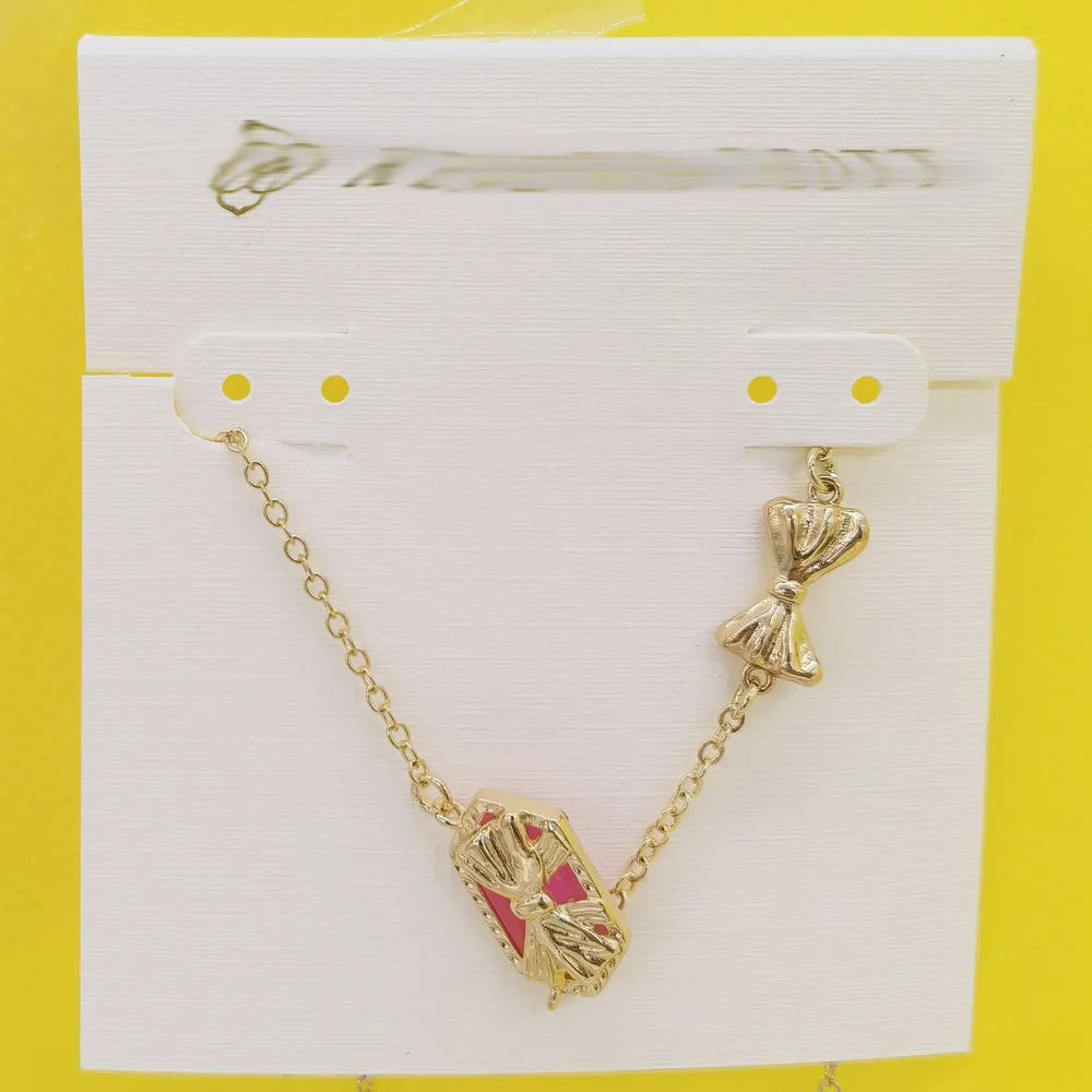 2025 Bow Necklace for Women Love Mother Day Jewelry Gifts for Her