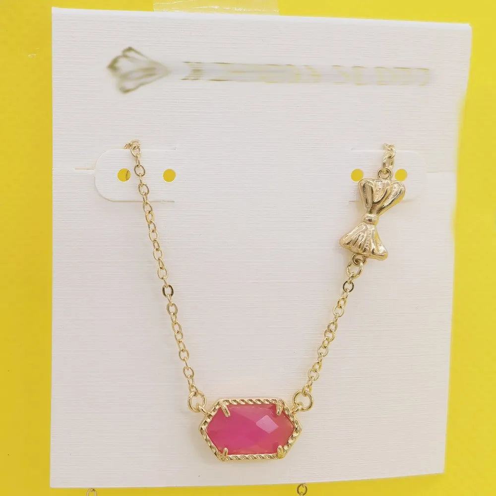 2025 Bow Necklace for Women Love Mother Day Jewelry Gifts for Her