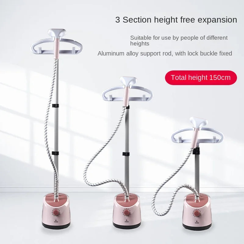 Handheld electric ironing machine
