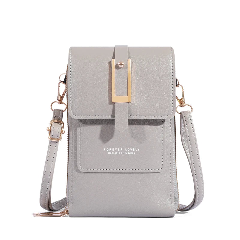 Women's Bag Soft Leather Wallets Cell Phone Purse Fashion Crossbody Shoulder Bags
