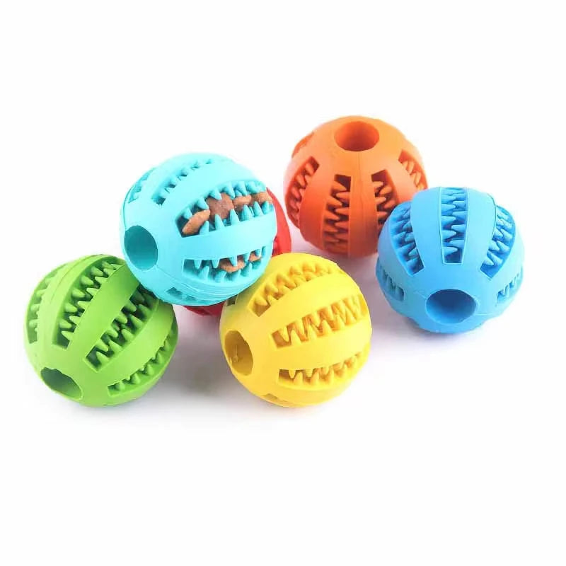 Natural Rubber Dog Toys Tooth Cleaning