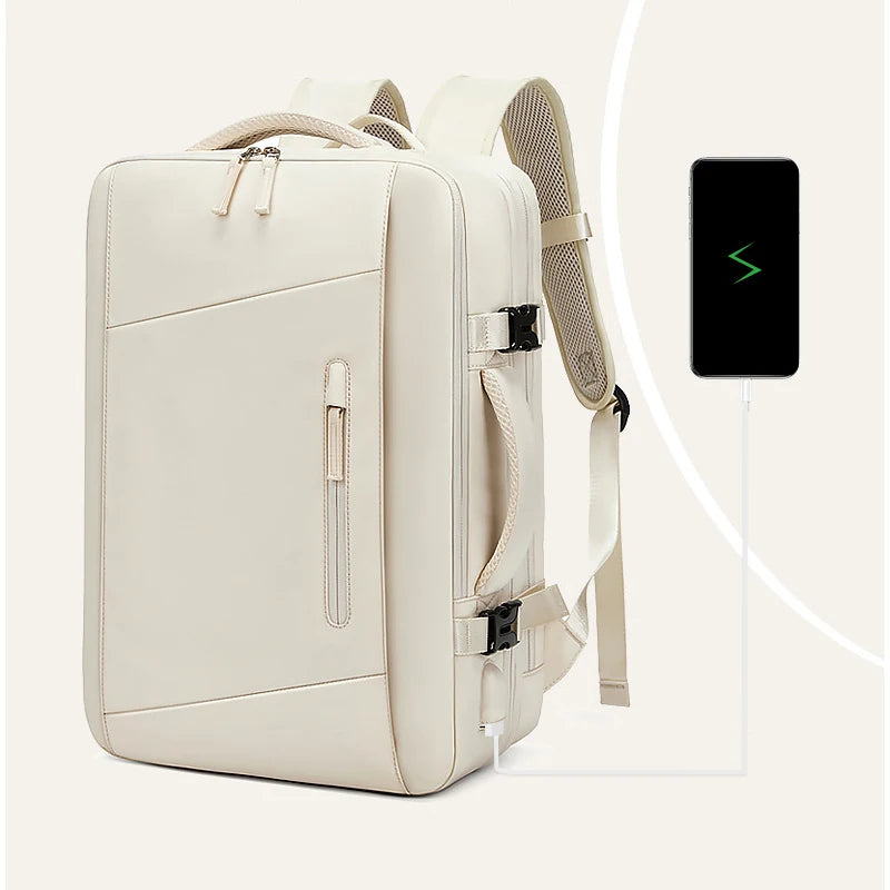 Business Laptop Backpacks USB Charging Waterproof