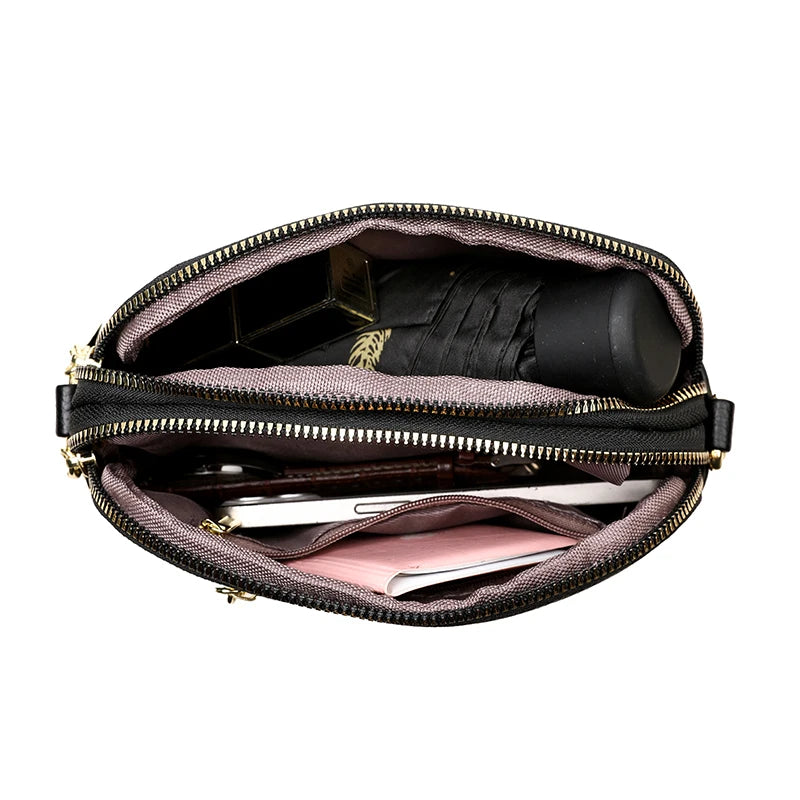 2024 New Fashion Solid Color Women's Crossbody