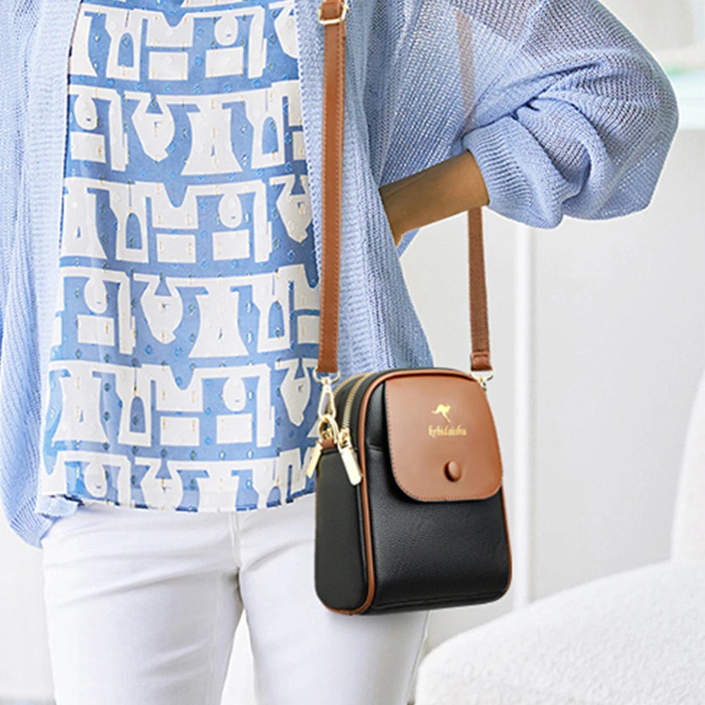 High Quality Leather Women's Crossbody Bag