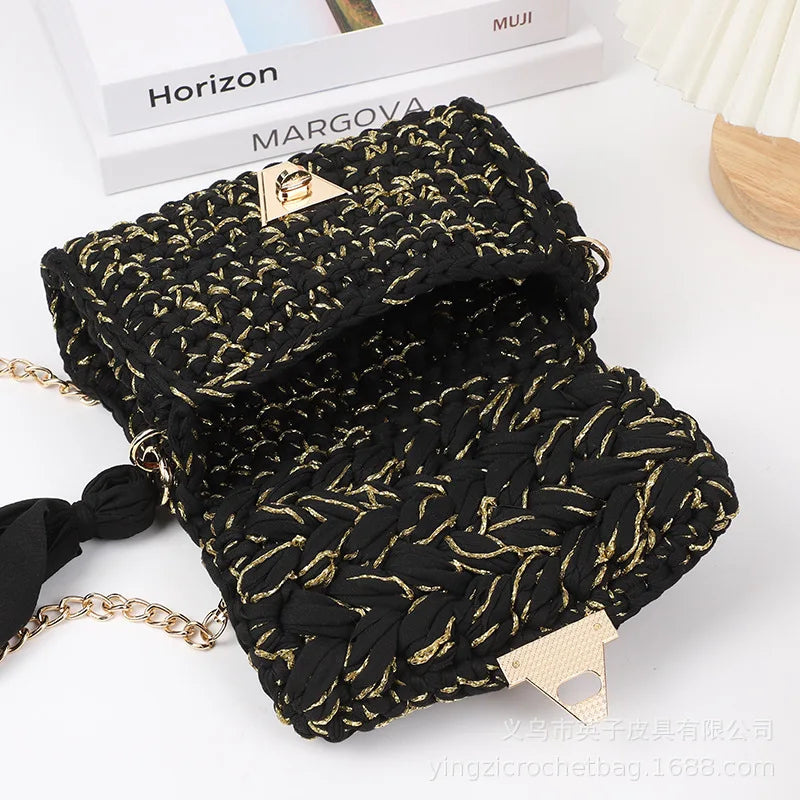 Women' Bag 2024 New Pure Hand Crochet Crossbody