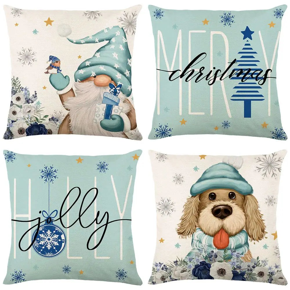 45cm Merry Christmas Cushion cover pillowcase