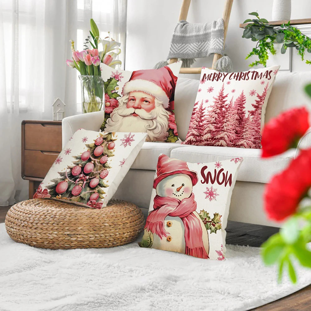 45x45cm Merry Christmas Pillow Cover