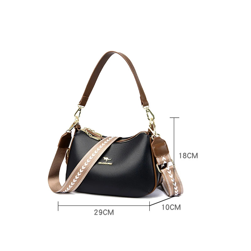 Genuine Leather Women's Crossbody Bags
