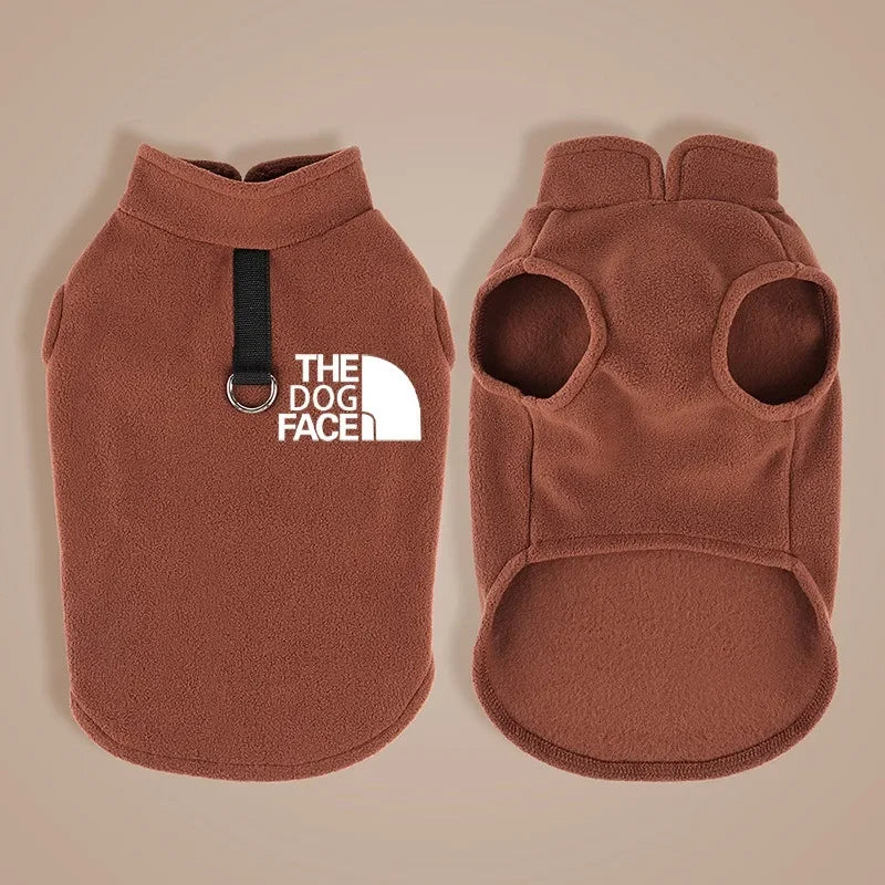 Pet Dog Clothes Autumn Winter Coat Fleece Warm Sweater Vest