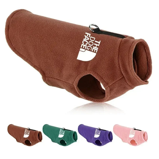 Pet Dog Clothes Autumn Winter Coat Fleece Warm Sweater Vest