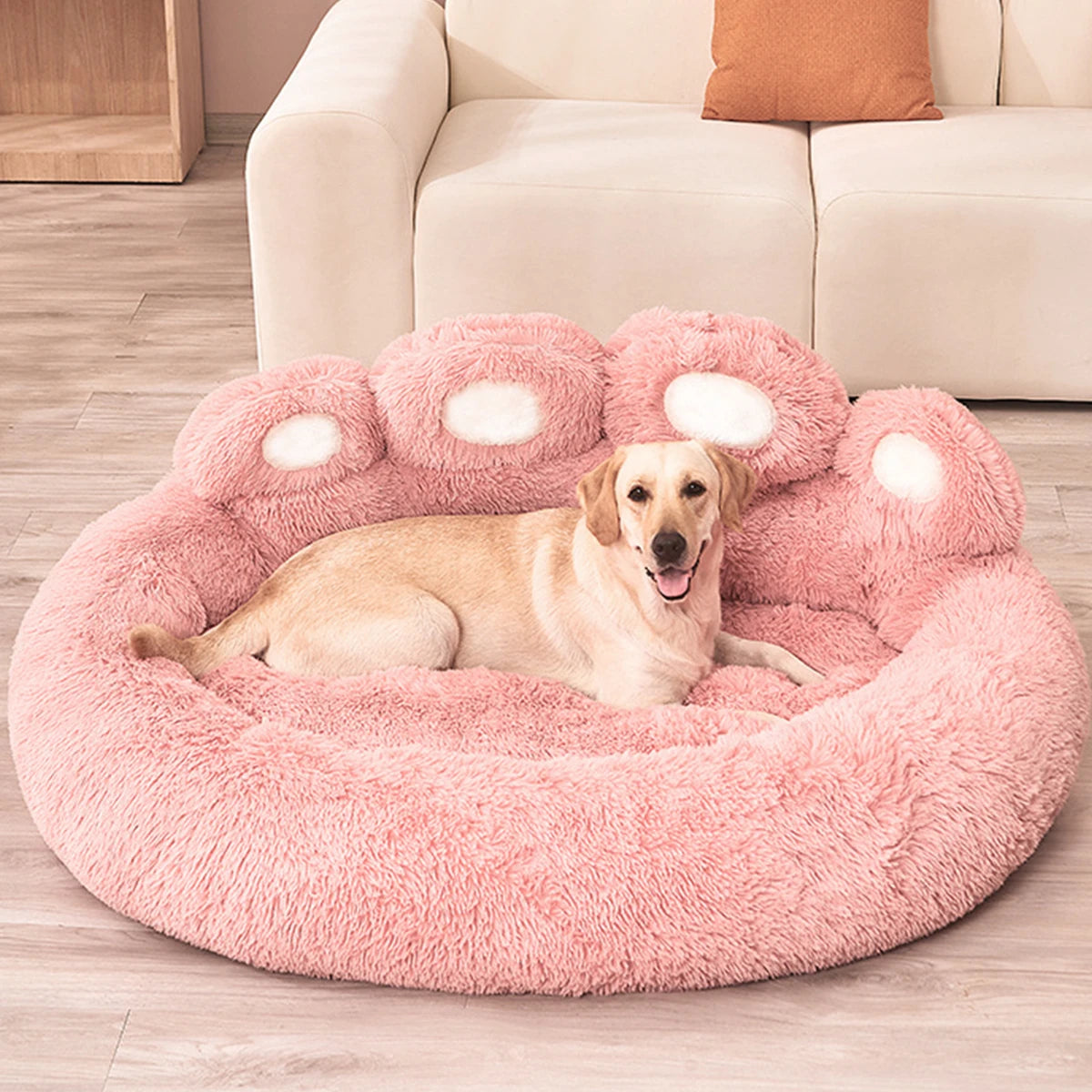Dog Sofa Beds for Small Dogs Warm Accessories Large Dog Bed Mat Pets Kennel Washable Plush Medium Basket Puppy Cats Supplies