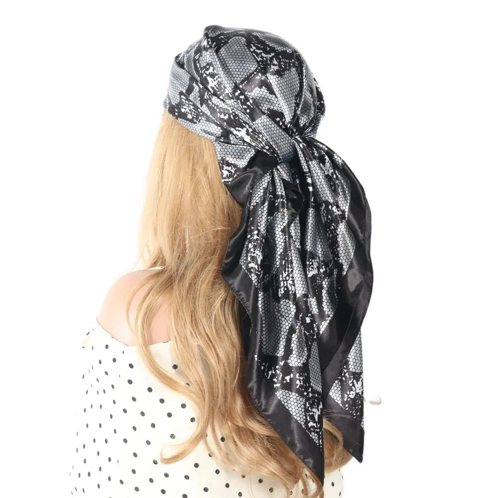 Silk Scarves Women Luxury Brand 90*90cm