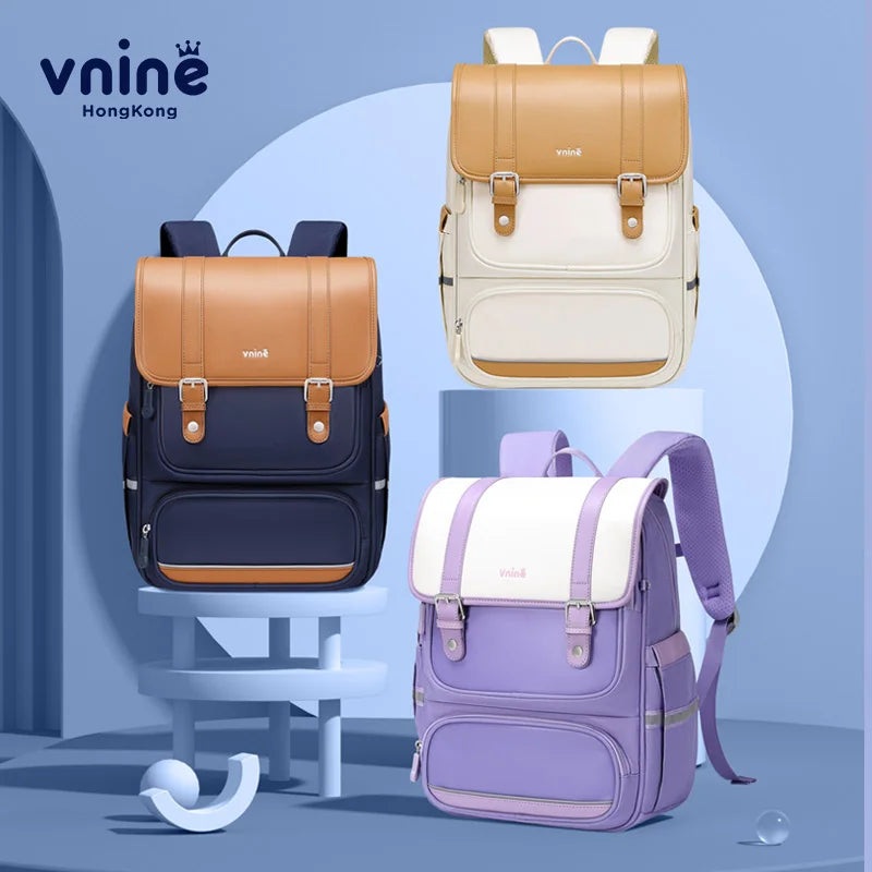 V.NINE School Backpacks Children Backpack Elementary Middle School Bag Primary Girls Boys Junior Highschool Bags Child Back Pack