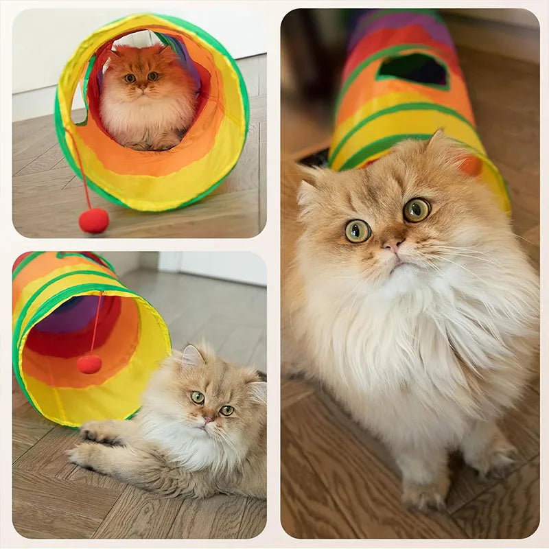 Cat Tunnel Foldable Toy Breathable