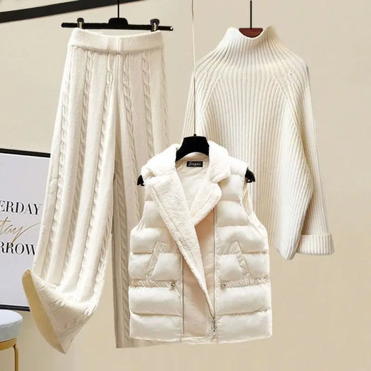 Winter Warm Knitwears Sets For Womens