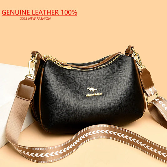 Genuine Leather Women's Crossbody Bags