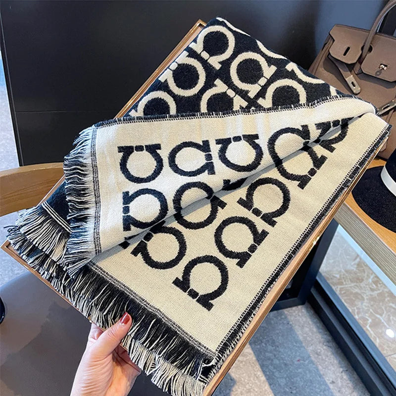 Luxury designer Brand Winter blanket Scarf shawls for Women