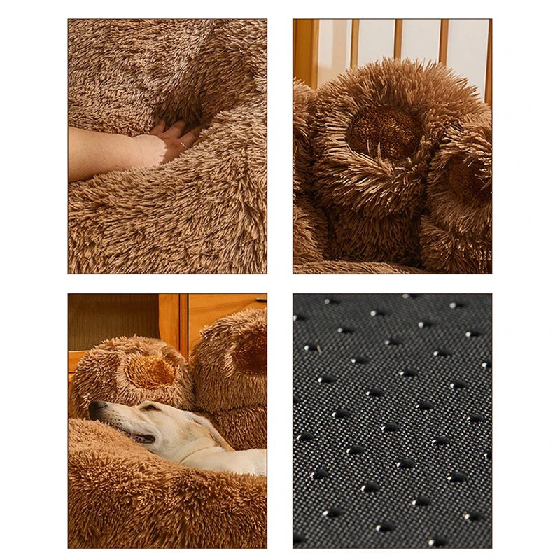 Dog Sofa Beds for Small Dogs Warm Accessories Large Dog Bed Mat Pets Kennel Washable Plush Medium Basket Puppy Cats Supplies