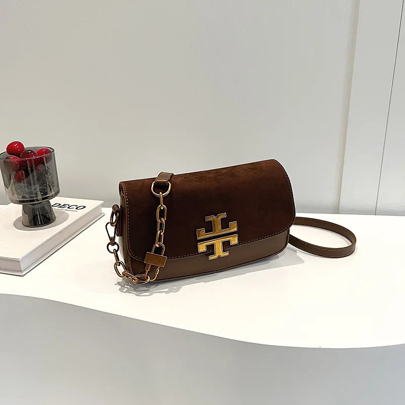 Handbag French Retro Tote Bag Fashion One-Shoulder Diagonal Bag Exquisite High-Quality Portable Small Square Bag Gifts