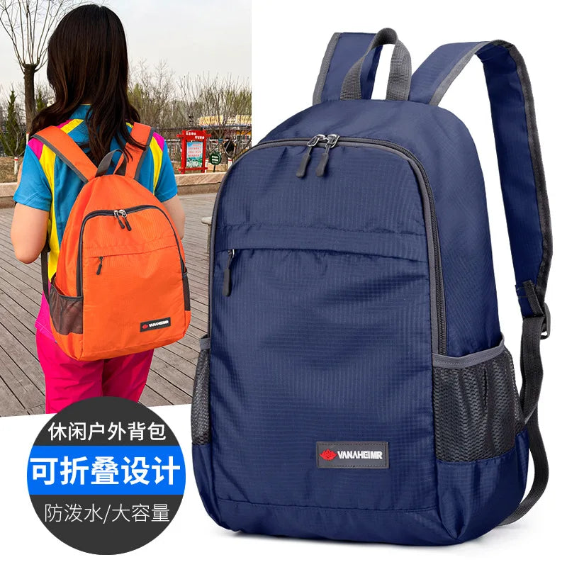 Traveling Bag Durable Lightweight Backpack Solid Color Unisex Pack Designer High Quality Waterproof Bags