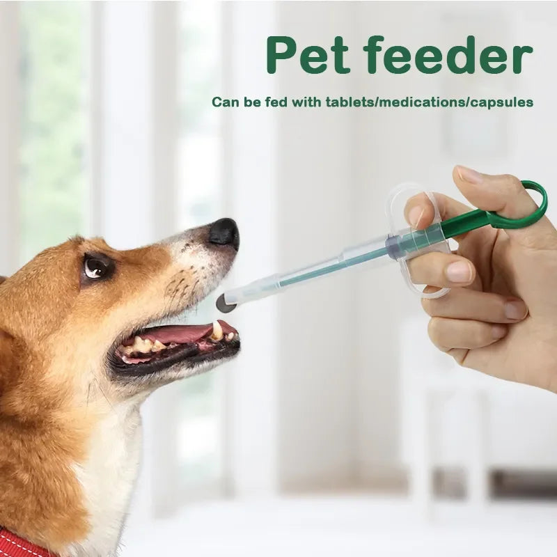Pet Pills Applicator Cats Dogs Syringe
