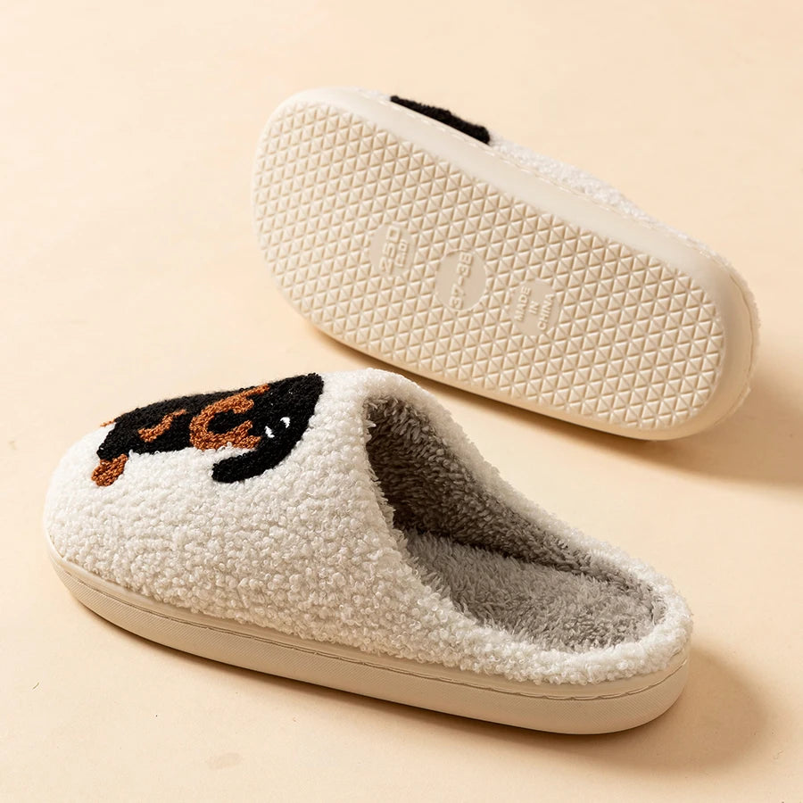 Cartoon Cute and Interesting Dachshund Dog Women Slippers