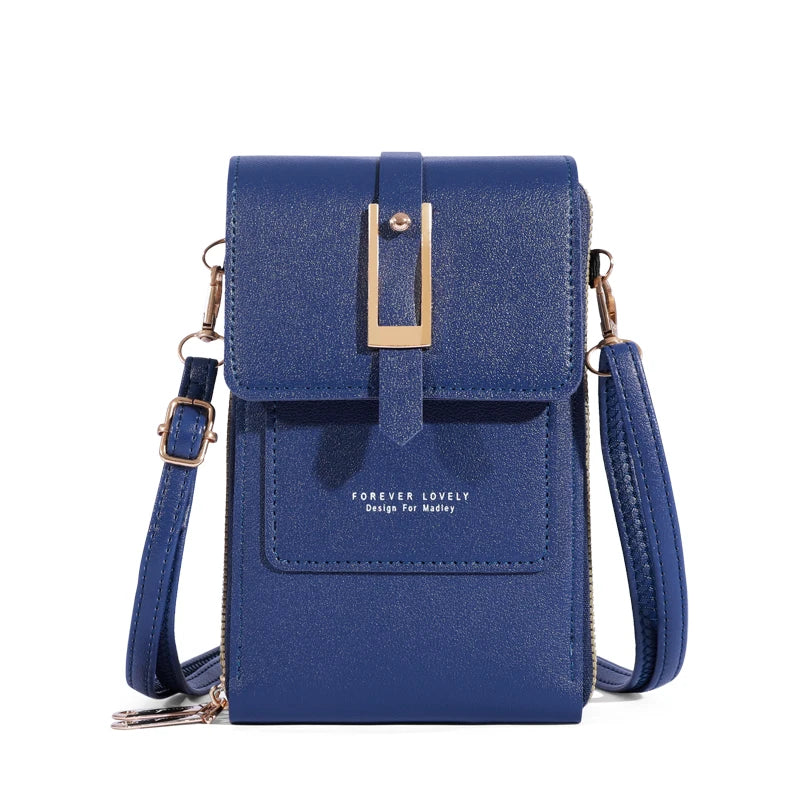Women's Bag Soft Leather Wallets Cell Phone Purse Fashion Crossbody Shoulder Bags