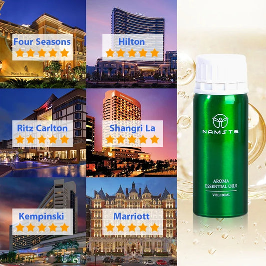 NAMSTE 100ML Hotel Essential Oils Diffuser Aromatherapy machine Room Fragrance Perfume Oil For Air Freshener For Home Commercial