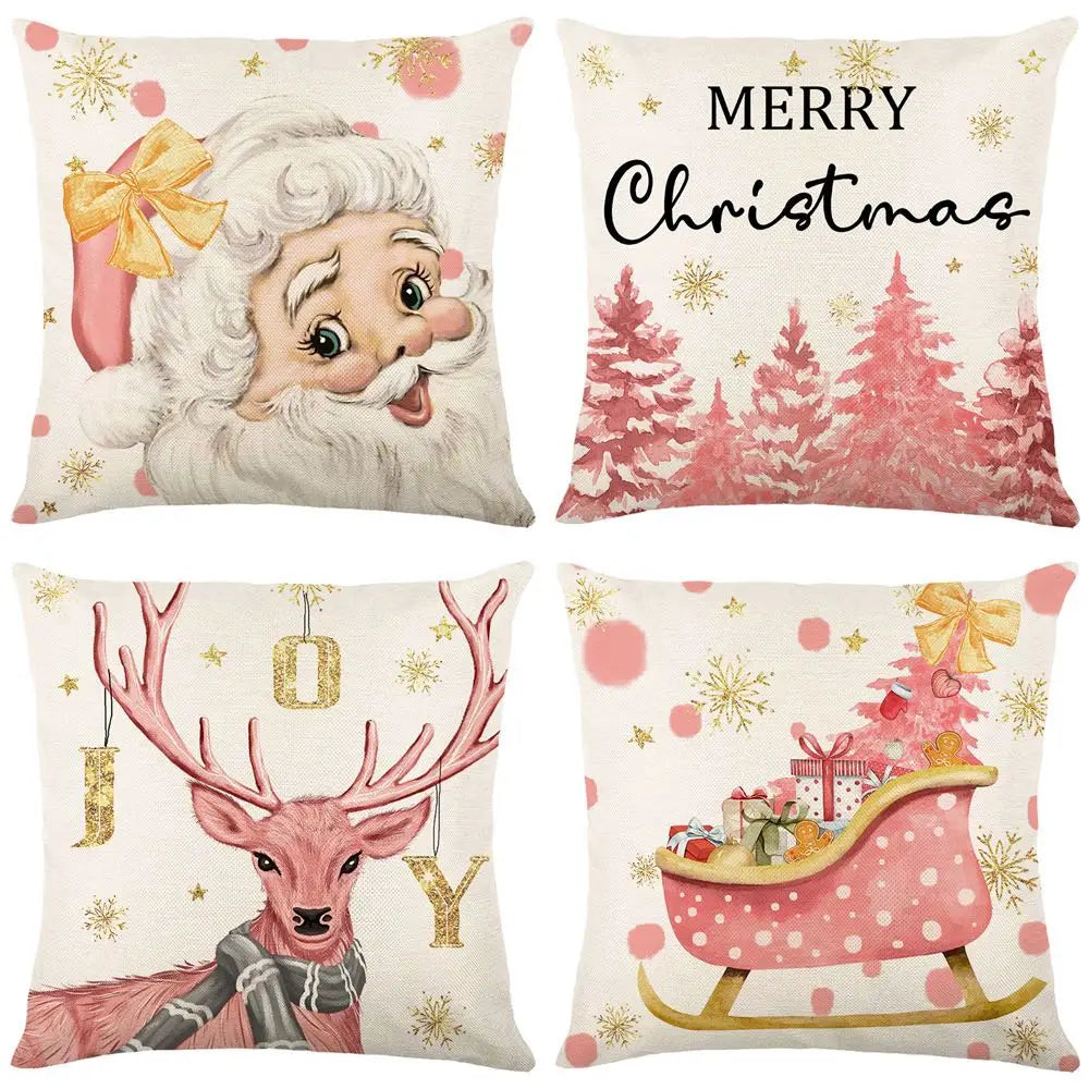 45cm Merry Christmas Cushion cover pillowcase