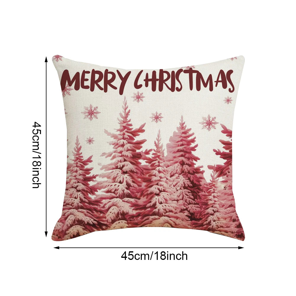 45x45cm Merry Christmas Pillow Cover