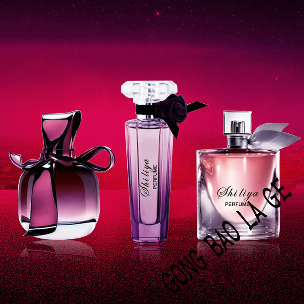 Luxury Brand Women Perfume Gift Box Three Piece Set 80ml