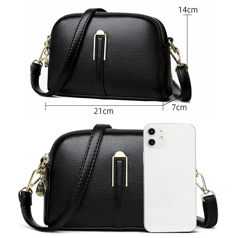2024 New Fashion Solid Color Women's Crossbody
