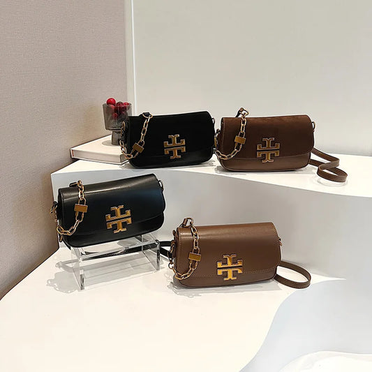 Handbag French Retro Tote Bag Fashion One-Shoulder Diagonal Bag Exquisite High-Quality Portable Small Square Bag Gifts