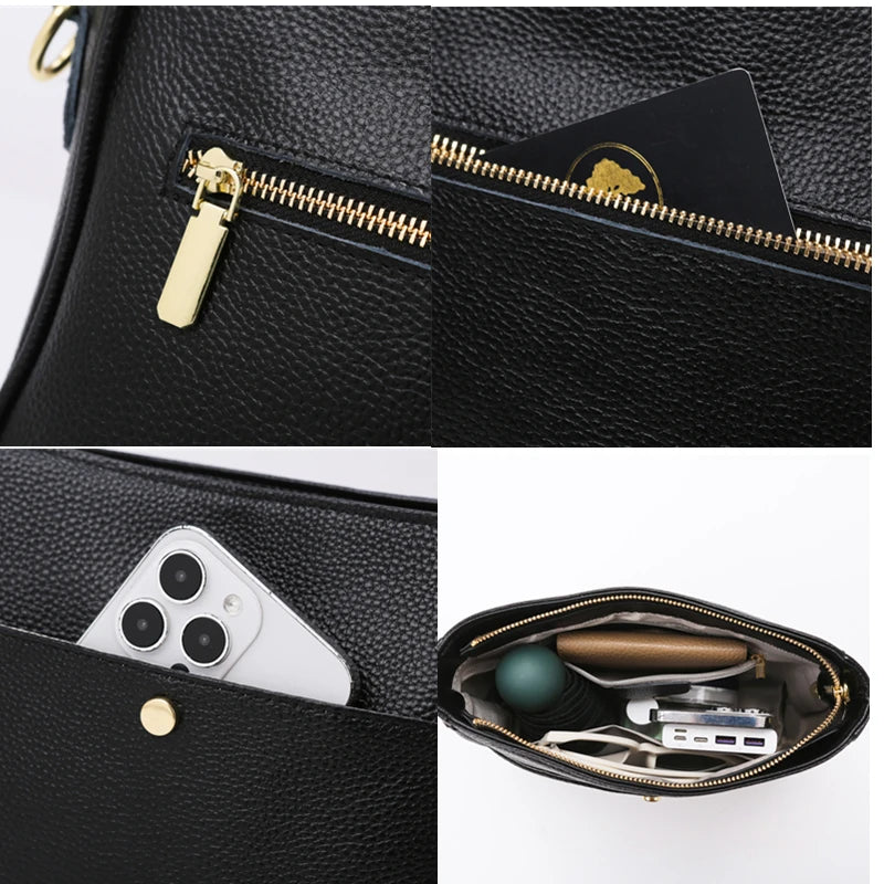 Designer Crossbody Shoulder Bag Quality Cow Leather