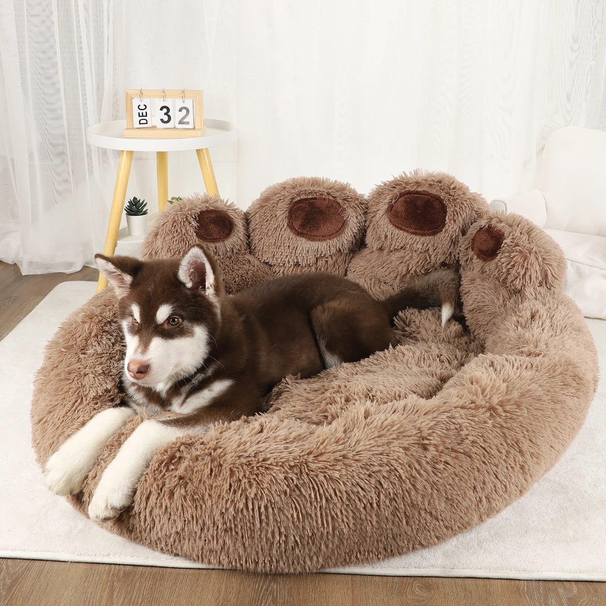 Dog Sofa Beds for Small Dogs Warm Accessories Large Dog Bed Mat Pets Kennel Washable Plush Medium Basket Puppy Cats Supplies