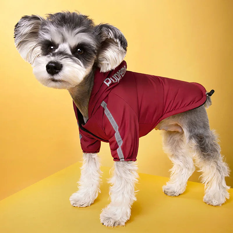 Waterproof Dogs Clothes Reflective Pet Coat For Small Medium Dogs