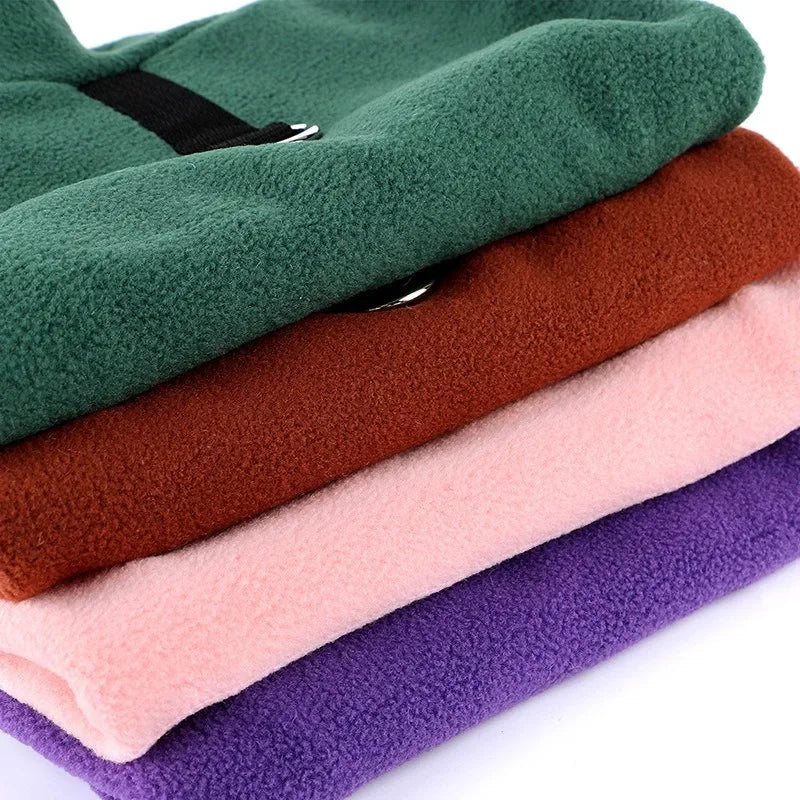 Pet Dog Clothes Autumn Winter Coat Fleece Warm Sweater Vest
