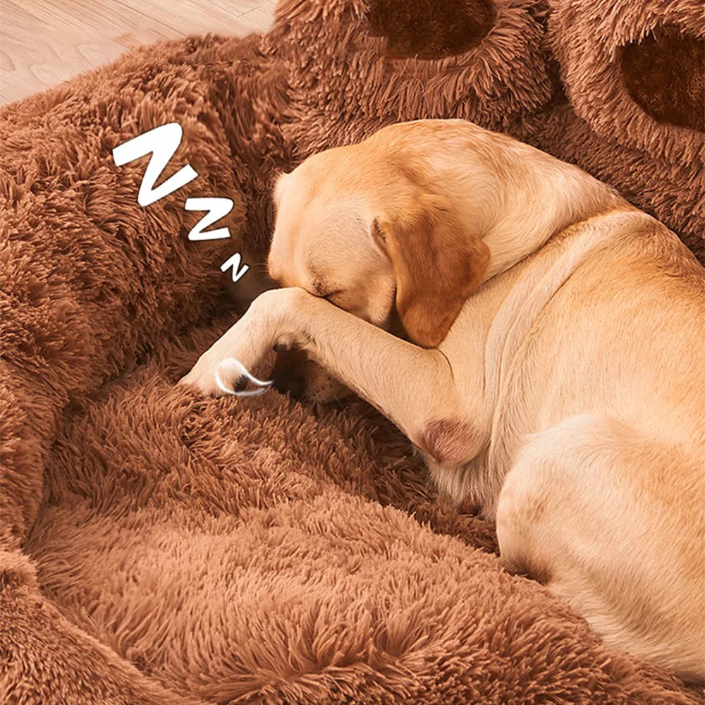 Dog Sofa Beds for Small Dogs Warm Accessories Large Dog Bed Mat Pets Kennel Washable Plush Medium Basket Puppy Cats Supplies