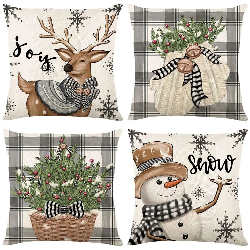 45cm Merry Christmas Cushion cover pillowcase