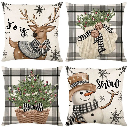 45cm Merry Christmas Cushion cover pillowcase