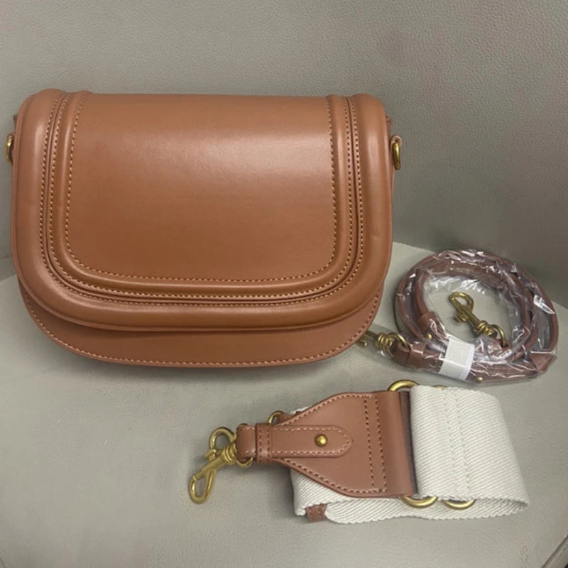 Luxury pu leather crossbody bag trend