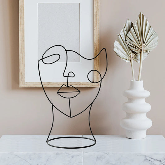 Home Decor Figure Face Abstract Sculptures