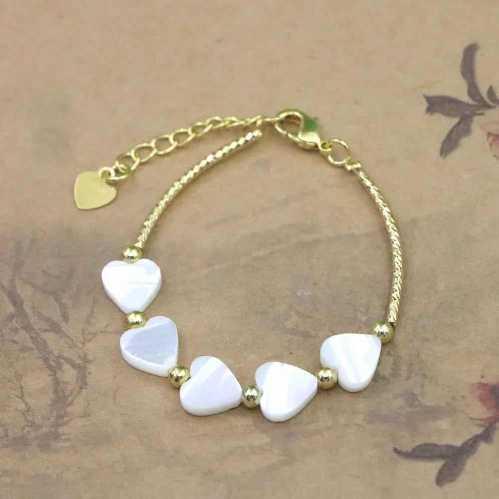 High Quality Natural Stone Bead Bracelet Baby Girls Lobster Clasp Accessories Girls Yoga Wedding Gift Jewelry Charm