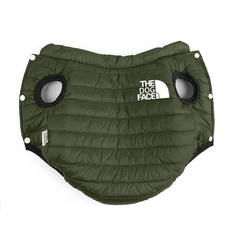 Double Sided Dog Coat Winter Warm Pet Dog Clothes For Small Medium Dogs