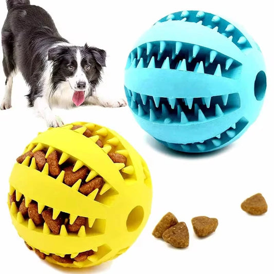 Natural Rubber Dog Toys Tooth Cleaning