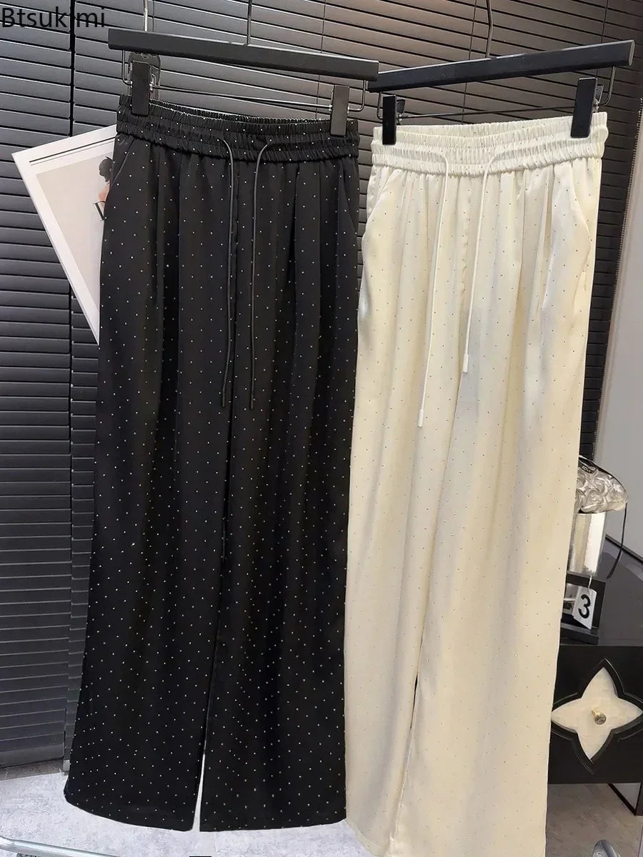 2024 High Quality Luxury Wide Leg Pants