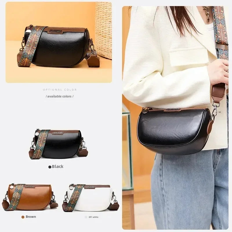 New Bright Surface Women's Small Backpack Shoulder Messenger